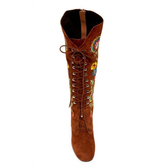 PENNY LANE BOOTS ✨ JEFFERY CAMPBELL X FREE PEOPLE ✨ WISTERIA RARE GEM💎 - Picture 7 of 17